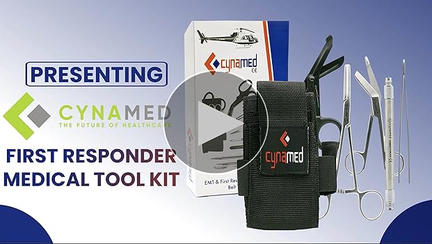 Amazon.com: Cynamed First Responder Medical Tool Kit